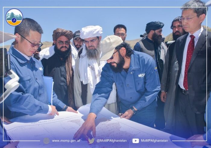 سفیر چین و مقامات طالبان از معدن مس عینک بازدید کردند