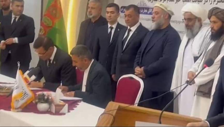 امضاء ۱۰ قرارداد میان شرکت‌های افغانستان و ترکمنستان