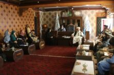 دیدار والی لوگر با رئیس هیئت نمایندگی سازمان ملل در کابل