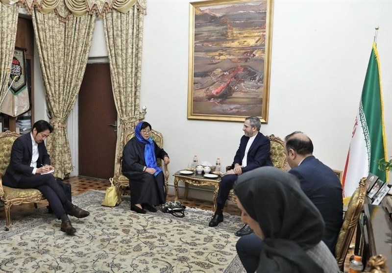معاون سیاسی وزارت امور خارجه ایران با نماینده سازمان ملل در امور افغانستان دیدار کرد