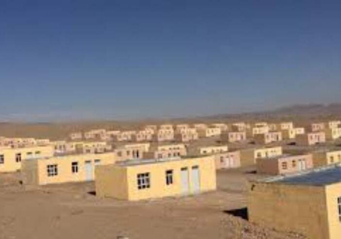 کار ساخت یک شهرک رهایشی برای سیل‌زدگان در ولایت غور آغاز شده‌است