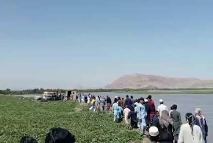 براثر غرق شدن یک قایق در ولسوالی مومندره ننگرهار سیزده نفر جان باختند