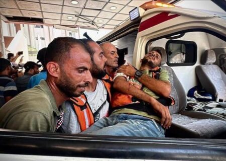 ۴۵ تن شهید و بیش از ۱۲۰نفر زخمی جنایت تازه اسرائیل در خان‌یونس