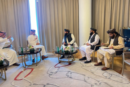 هیأت امارت اسلامی پیش از نشست دوحه با نمایندگان کشورهای مختلف دیدار کرد