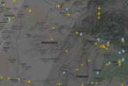 پروازهای بین‌المللی از حریم هوایی افغانستان افزایش یافته است