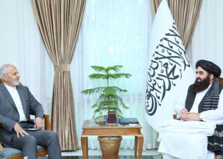 سفیر جدید ایران در کابل با مولوی امیر خان متقی دیدارکرد