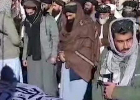 جنازه وزیر امور مهاجرین در ولایت پکتیا به خاک سپرده شد