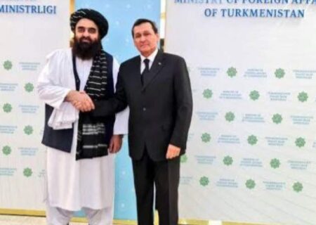 امیرخان متقی با وزیر خارجه ترکمنستان دیدار کرد