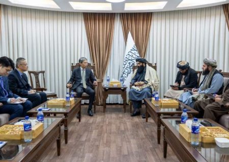 وزیر امور داخله طالبان با سفیر چین دیدار کرد