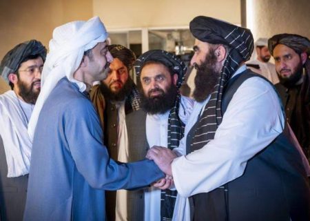 دیدار امیرخان متقی با وزیر خارجه امارات متحده عربی