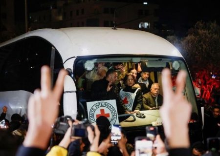 آزادی ۶۲۰ اسیر فلسطینی