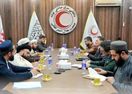 رئیس کمیته بین‌المللی صلیب سرخ با شهاب الدین دلاور در کابل دیدارکرد