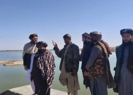 بازدید وزیر زراعت طالبان از بند کمال‌خان