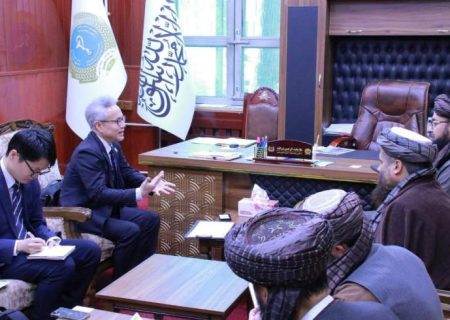 معاون وزیر صحت عامه با کاردار سفارت جاپان دیدارکرد