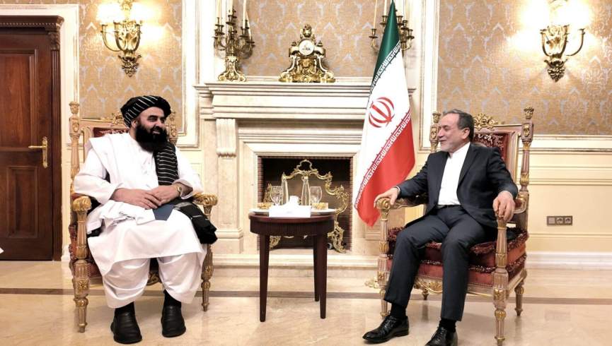 امیرخان متقی با وزیرخارجه ایران در تهران دیدارکرد