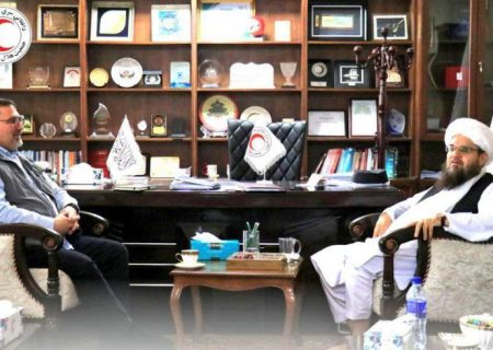 شهاب‌الدین دلاور با مسئول هلال احمر قطر دیدار کرد