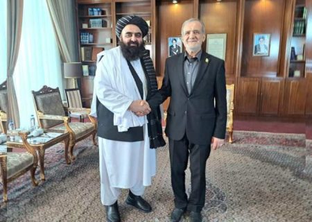 وزیر خارجه با رئیس‌جمهور ایران دیدار کرد