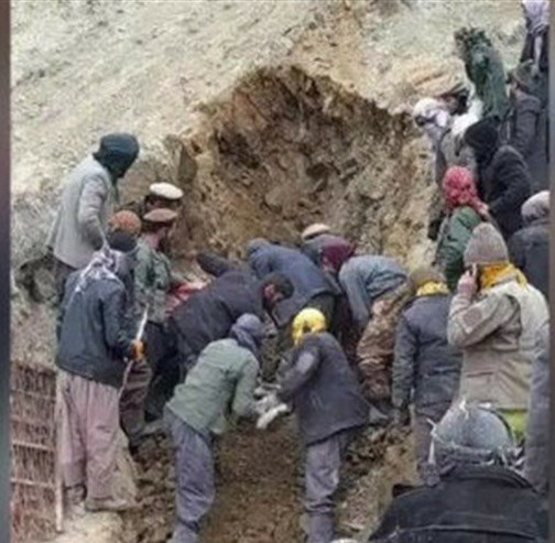 دو معدنچی بر اثر ریزش معدن طلا در ولسوالی درواز بدخشان جان باختند