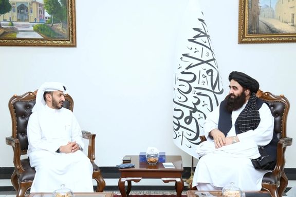 امیرخان متقی با کاردار سفارت قطر، در کابل دیدار کرد