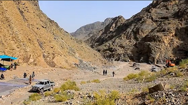 کار ساخت بند بزرگ آبگردان شفلوغ در ولایت ارزگان آغاز گردید