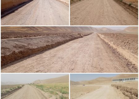 پنج پروژه جغل‌اندازی سرک در فاریاب بهره‌برداری شد