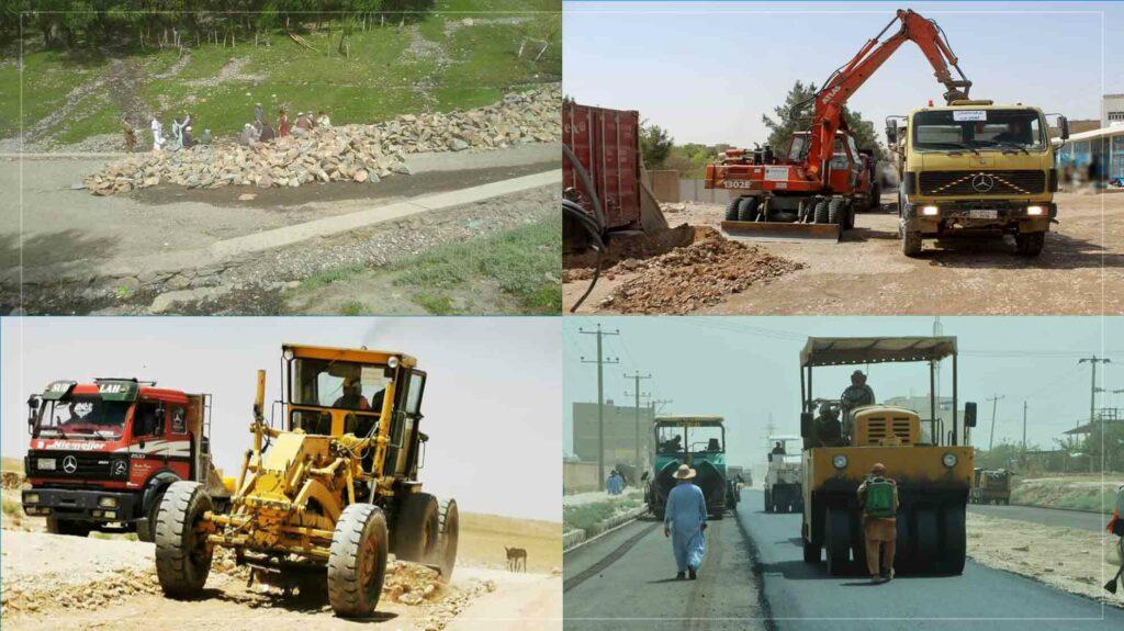 کار چندین پروژۀ زیربنایی به ارزش بیش از ۶۴ میلیون افغانی در چهار ولایت بلخ، سمنگان، پنجشیر و هرات آغاز شد