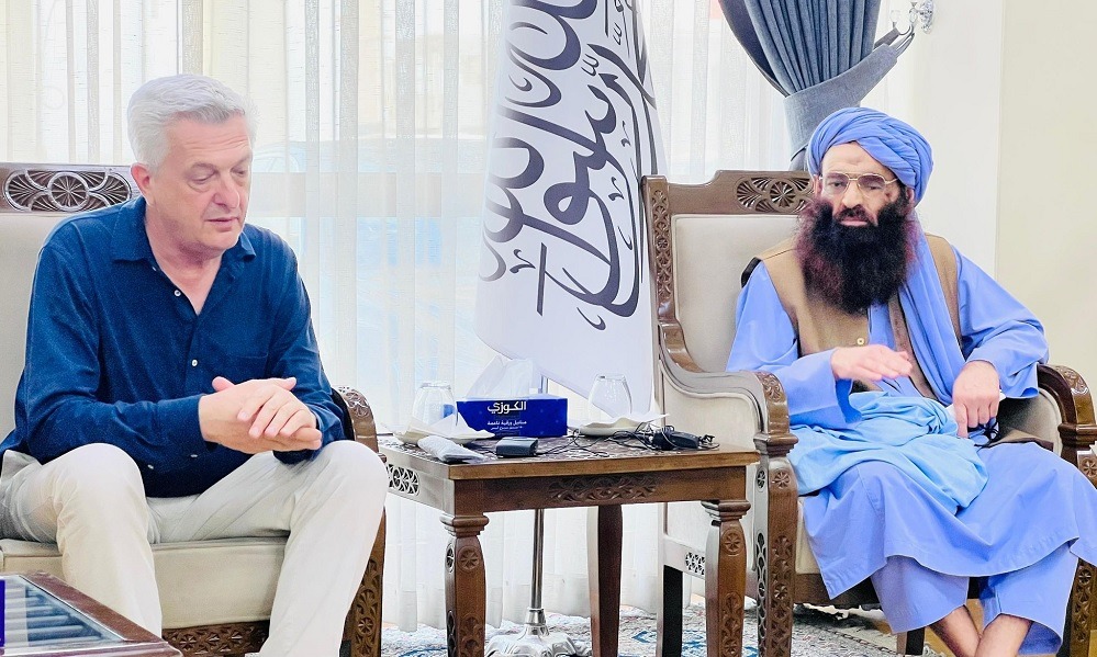 فیلیپو گراندی، کمیشنر عالی سازمان ملل متحد وارد کابل شد