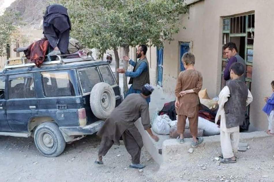 طالبان حدود ۶۰۰ خانواده در غور را مجبور به ترک خانههایشان کردند