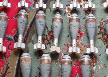 کشف ۲۰ کیلوگرام چرس و مهمات ؛ چهار نفر بازداشت شدند 