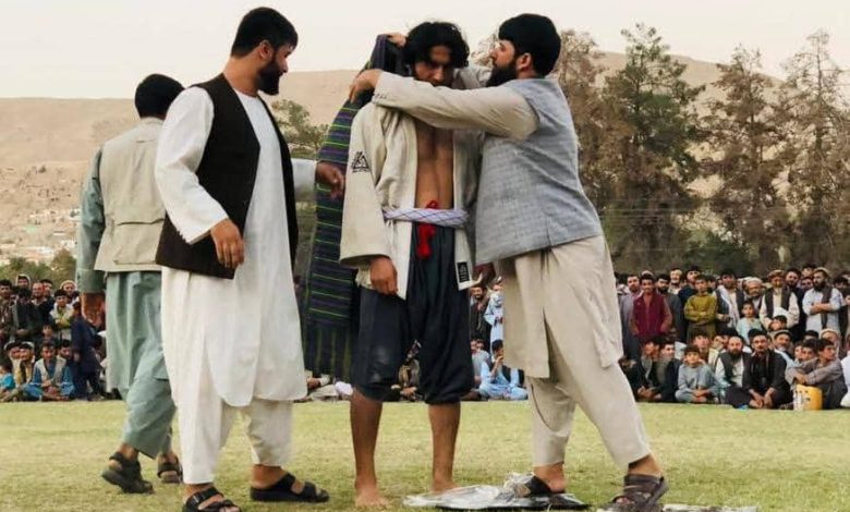 مسابقات کشتی پهلوانی در ولایت بغلان برگزار شد