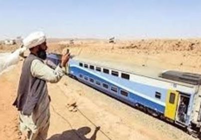 اولین قطار مسافربری از مشهد به هرات راه‌اندازی شد