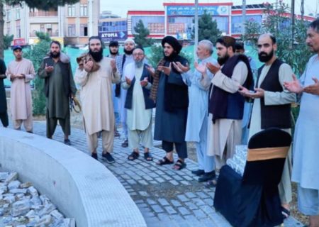 آغاز عملیات بازسازی چهارراهی غضنفر در مزارشریف