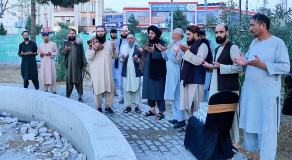 آغاز عملیات بازسازی چهارراهی غضنفر در مزارشریف