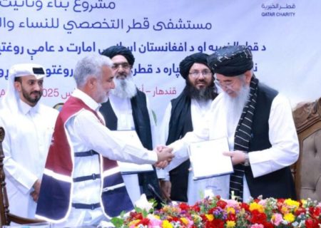 ساخت شفاخانه ۴۰۰ بستر در ولایت قندهار با حمایت مالی قطر