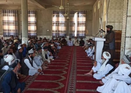 یک مسجد در بغلان با هزینه‌ی ۳ میلیون افغانی توسط مردم محلی ساخته شد