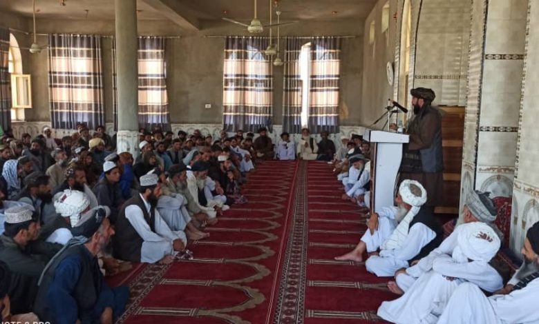 یک مسجد در بغلان با هزینه‌ی ۳ میلیون افغانی توسط مردم محلی ساخته شد