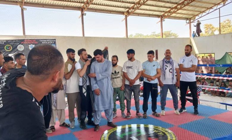 مسابقات رزمی سبک توان با قهرمانی تیم بغلان به پایان رسید