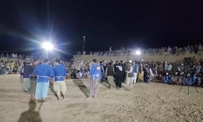 رقابتهای پهلوانی محلی کورش در دولتآباد بلخ برگزار شد