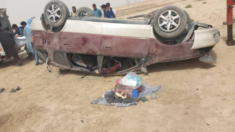 هفت کشته و زخمی در پی حادثه ترافیکی در ولایت بلخ