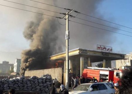 آتش‌سوزی گسترده در شهر تالقان، مرکز تخار