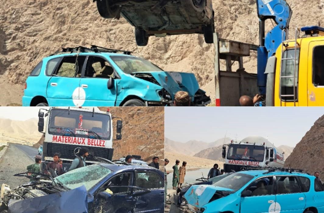 دو حادثه ترافیکی در بغلان؛ حداقل ۱۲ نفر زخمی شدند