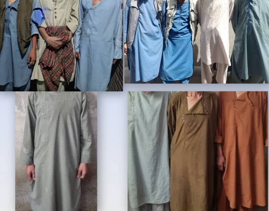 جمعآوری بیش از ده معتاد مواد مخدر در بغلان