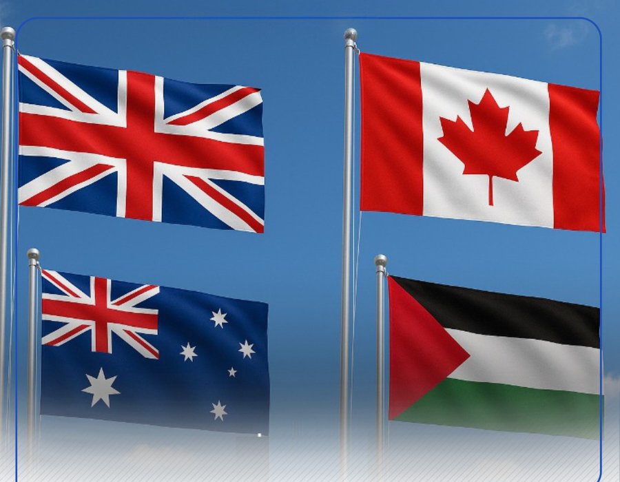 بریتانیا، استرالیا و کانادا کشور فلسطین را به رسمیت شناختند