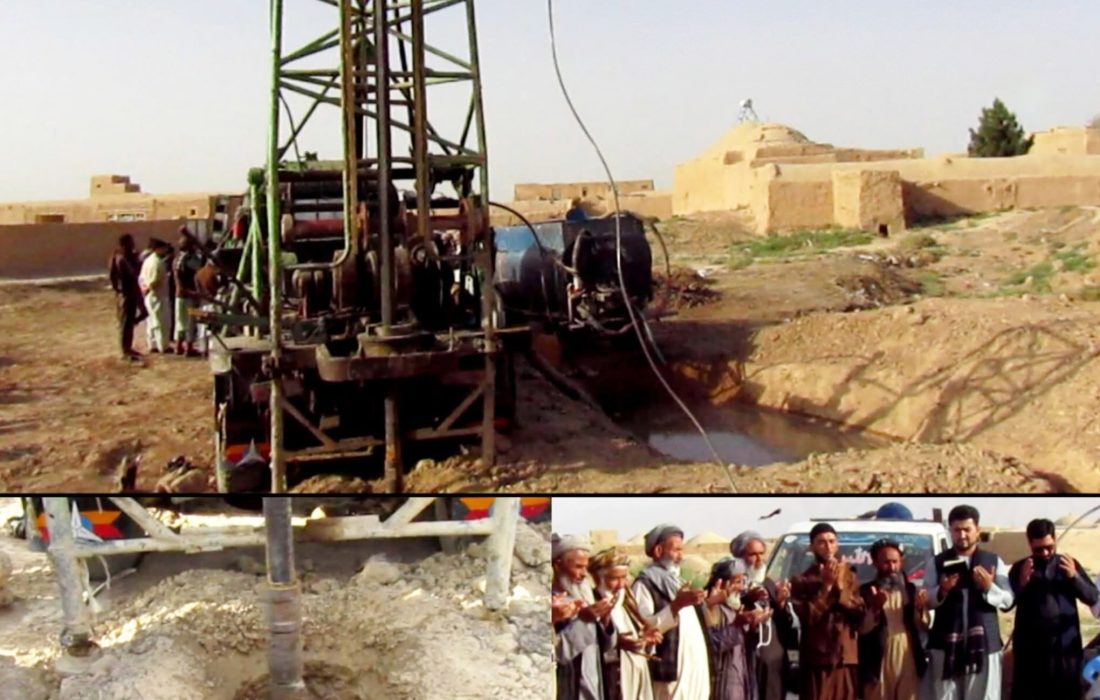 آغاز ساخت دو شبکه آب آشامیدنی در ولسوالی خُلم سمنگان