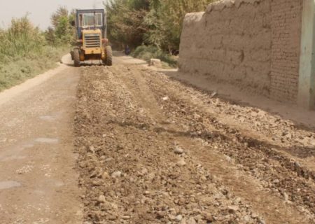 آغاز پروژه جغل‌اندازی ۱۴ کیلومتر سرک در ولسوالی دشت ارچی کندز با حمایت مالی دفتر سازمان ملل