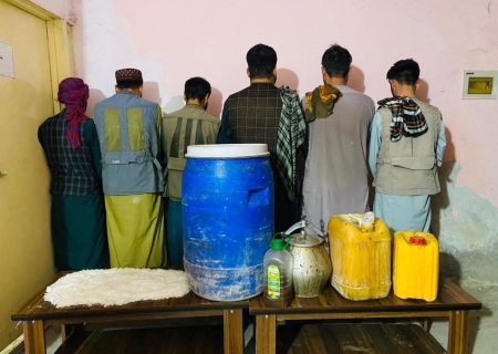 ۶ فروشنده مواد مخدر در بلخ بازداشت شدند