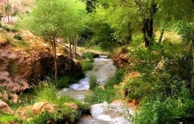 طبیعت زیبای دره شاهان، ولسوالی گرزیوان، ولایت فاریاب