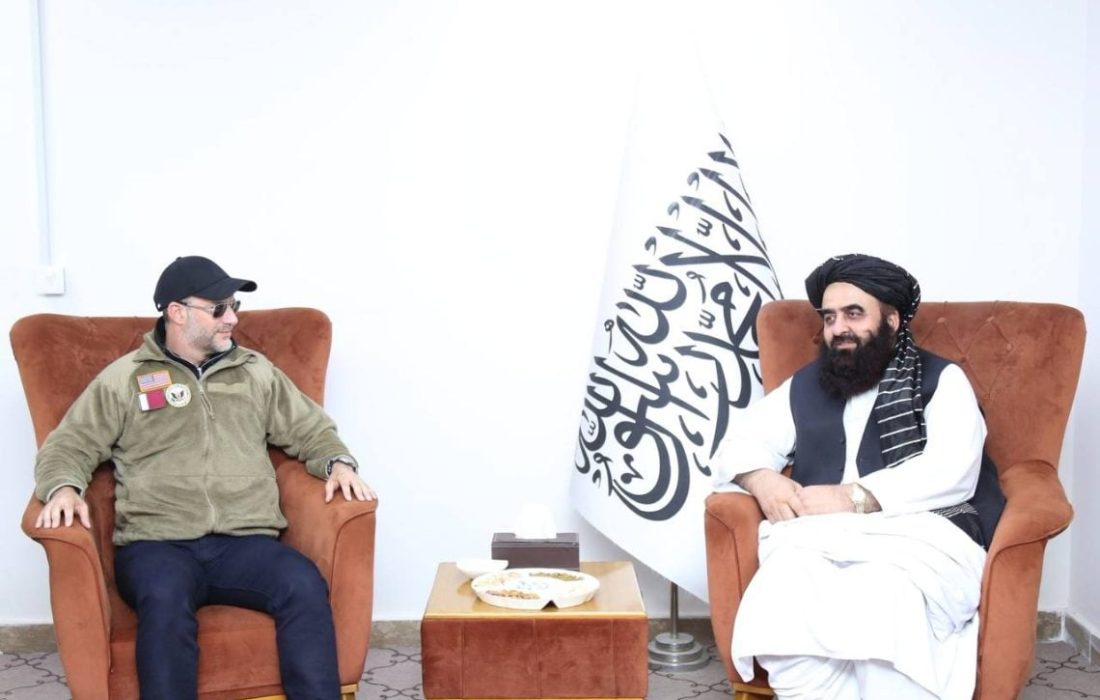 آزادی یک شهروند امریکایی از زندان طالبان پس از دیدار هیأت امریکایی با امیرخان متقی