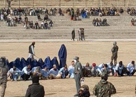 طالبان ۱۱ تن را در تخار به اتهام روابط خارج از ازدواج و سرقت شلاق زدند