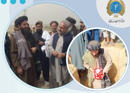 سنگ تهداب یک مرکز صحی در روستای جرگذر کندز گذاشته شد